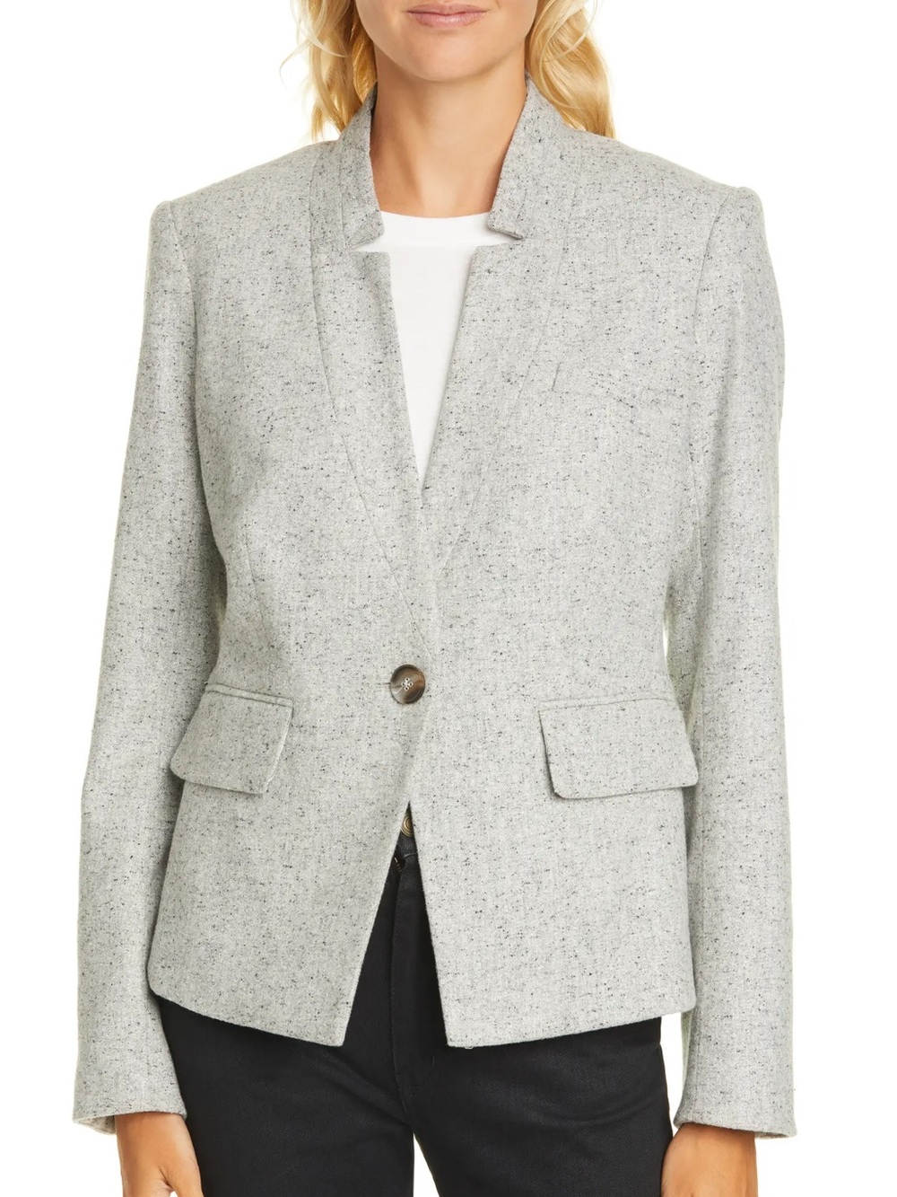 Farley Wool & Silk Blend Dickey Jacket